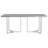Savona Grey Faux Marble Rectangular Dining Table