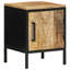 30cm W Metal Bedside Table