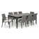 Ensemble de patio 18 pièces en rotin avec coussins Laybr Sunbr Layden