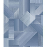 TexStyle Geometric Shape Shifter Design 33' L x 21" W Metallic/Satin Wallpaper Roll