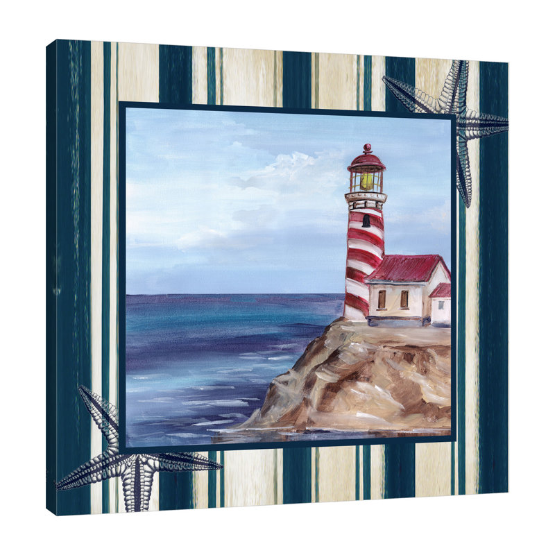 « phare », reproduction d’impression sur toile tendue, H 30 po x l 30 po