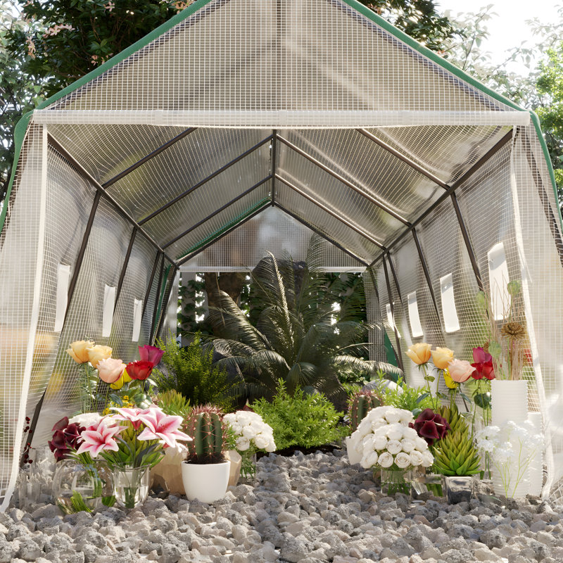 10' W x 20' D Greenhouse