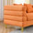 81 Inch Oversized 3 Seater Sectional Sofa, Living Room Comfort Fabric Sectional With Deep Seating And 3 Lumbar Pillows-203983807