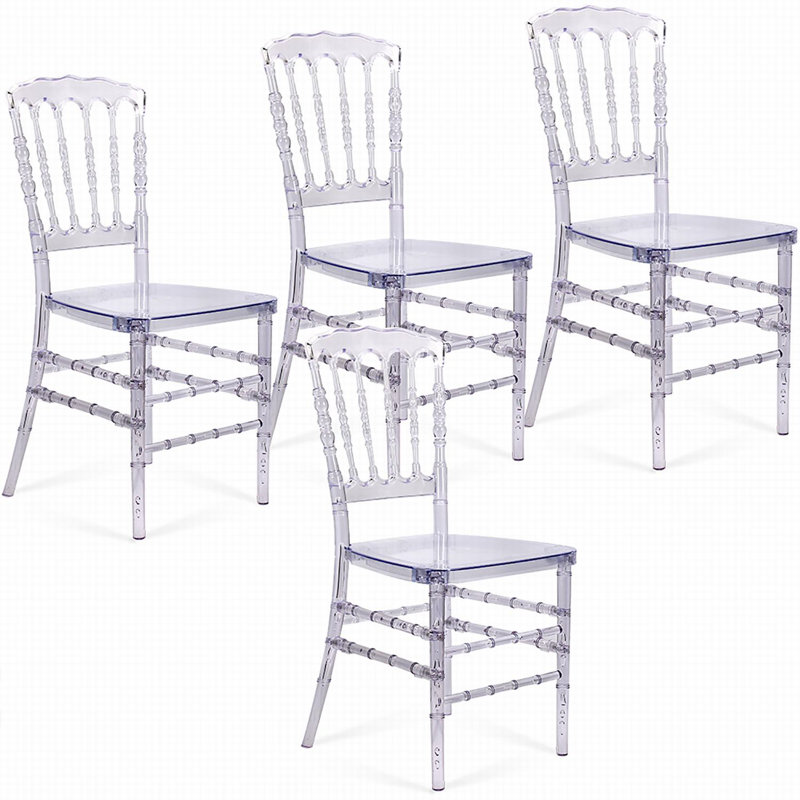 4 pièces de chaises de salle à manger Chiavari
