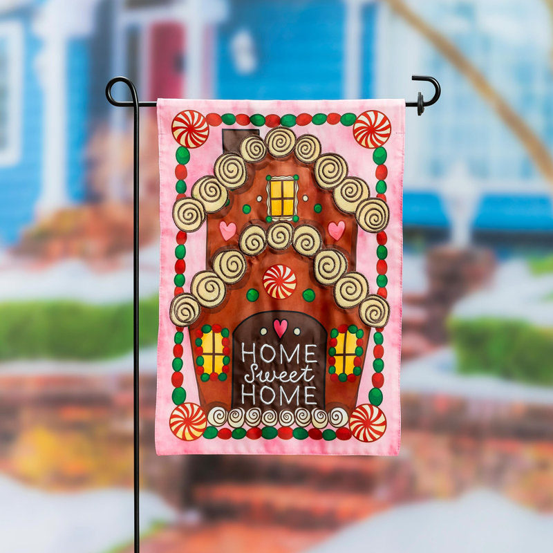 Drapeau de jardin Home Sweet Home