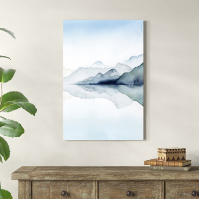 «Glacial II», peinture sur toile