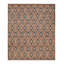 Moroccan Hand Knotted Geometric Area Rug-105567191