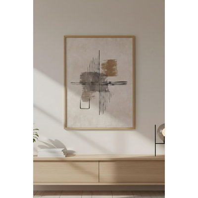 Peinture élégante en panneau de fibres à densité moyenne, 11,8 po x 15,7 po | 100% panneau de fibres à densité moyenne (épaisseur: 0,1 pouce) et structure en bois massif (épaisseur: 0,8 pouce) | Art mural parfait pour la décoration intérieure, le salon et la chambre à coucher, design élégant et durable