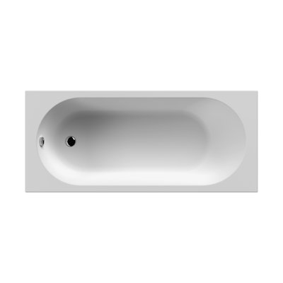 Otley 1675mm x 700mm Soaking Acrylic Bathtub
