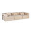 Convertible Floor Sofa Bed with Fixed-Shape Frame-117873923