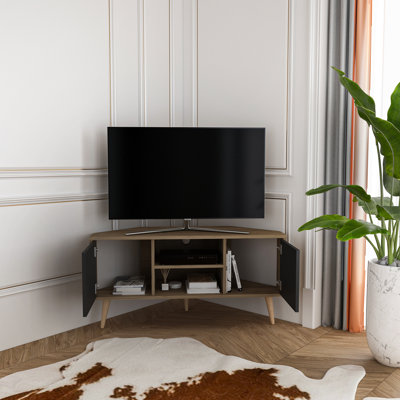 Ibarra Corner TV Stand for TVs up to 55"