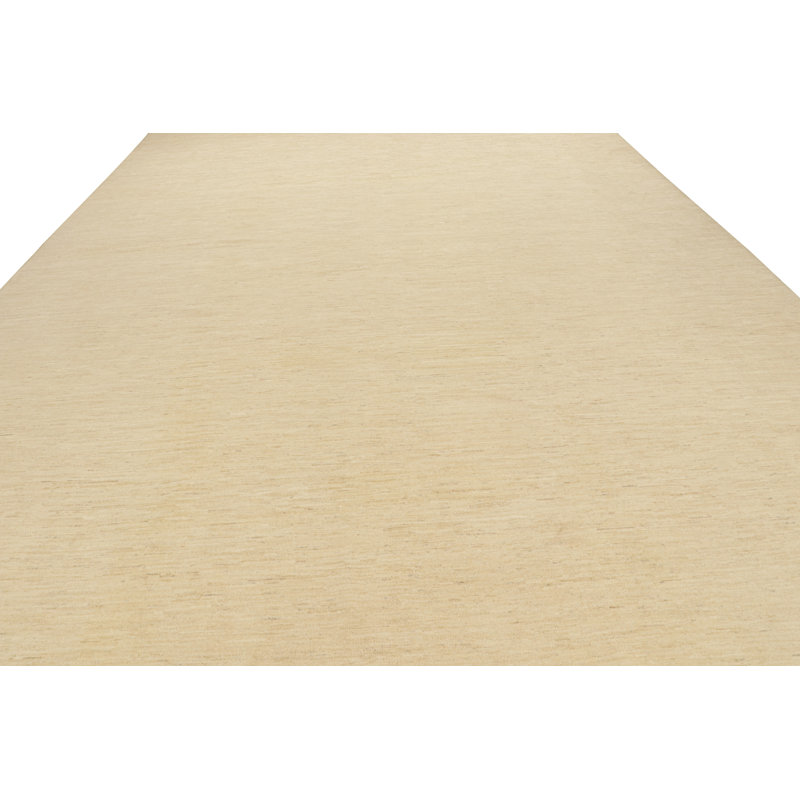 Modern One-of-a-Kind 9x18 Hand Knotted Area Rug