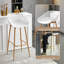 Counter Stool with Metal Frame-776876111