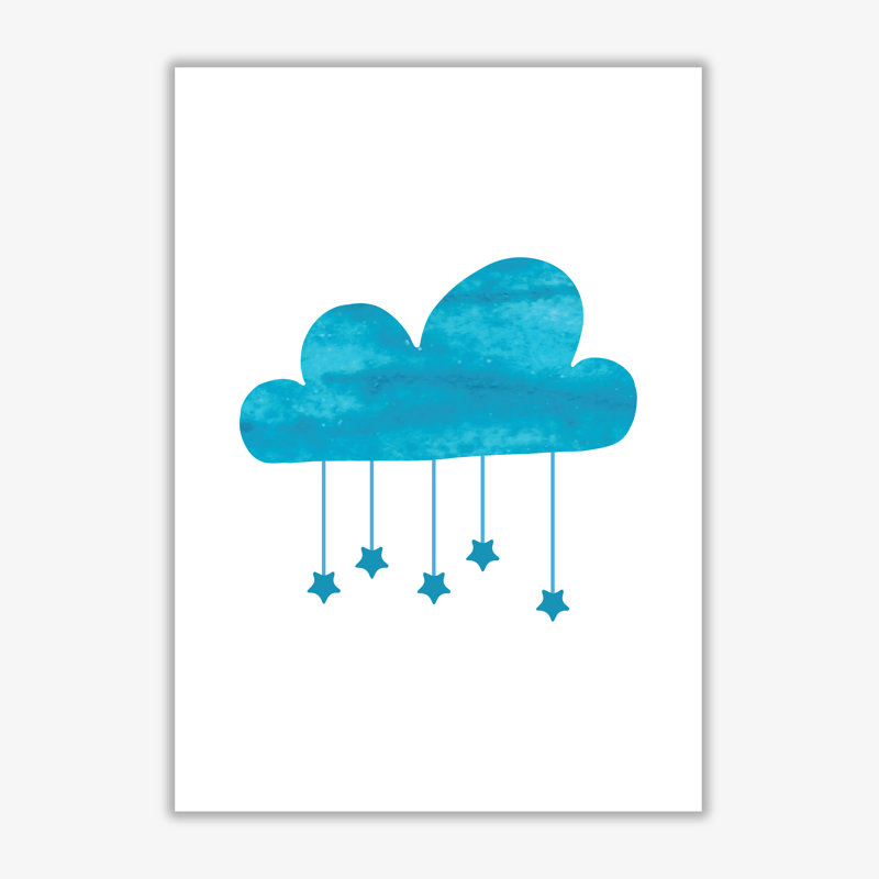 Cloud - Painting, 60 cm H x 42 cm W x 1 cm D, No Frame