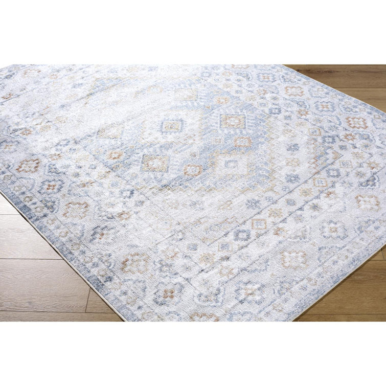 Janiaha Washable Oriental Indoor Rug