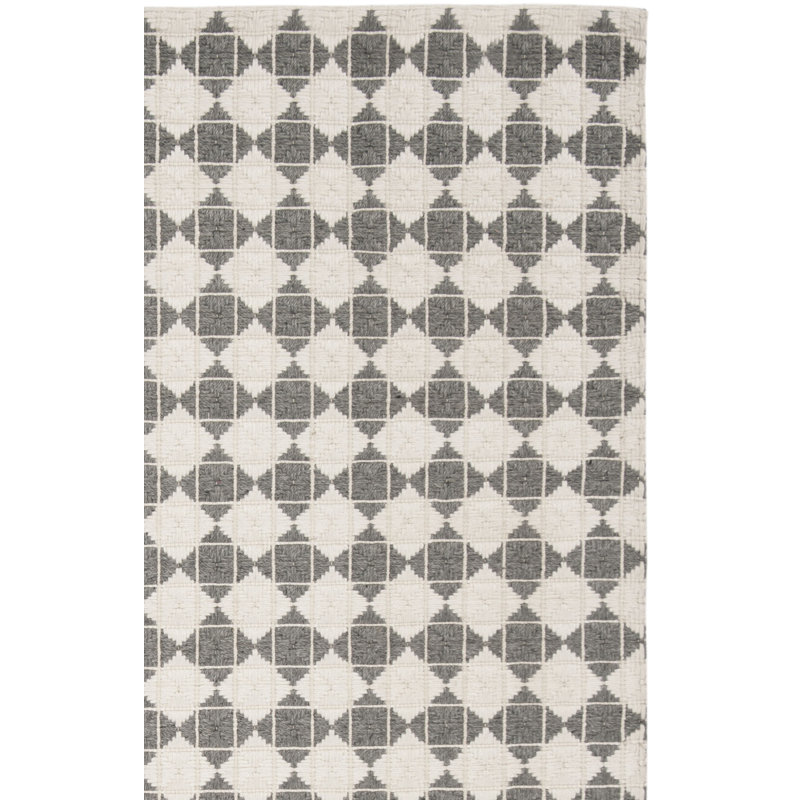 Eisenhauer Natura Hand Woven Performance Checkered Rug, Square 6'