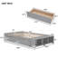 Lit double pour enfants Gwenevere-2078051847