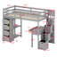Lit mezzanine avec tiroirs de rangement-1610596896