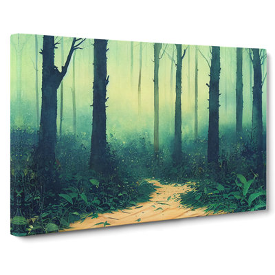 Watercolour Forest Vol.7 - Wrapped Canvas