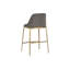 Tabouret de comptoir Dover - Bravo Portabella / gris Sparrow-112389166-112389167