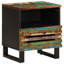 40cm W Steel Bedside Table-101281016