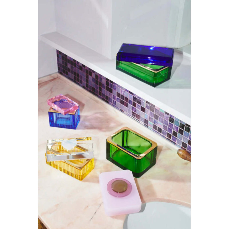 Blue Moon Crystal Jewelry Box