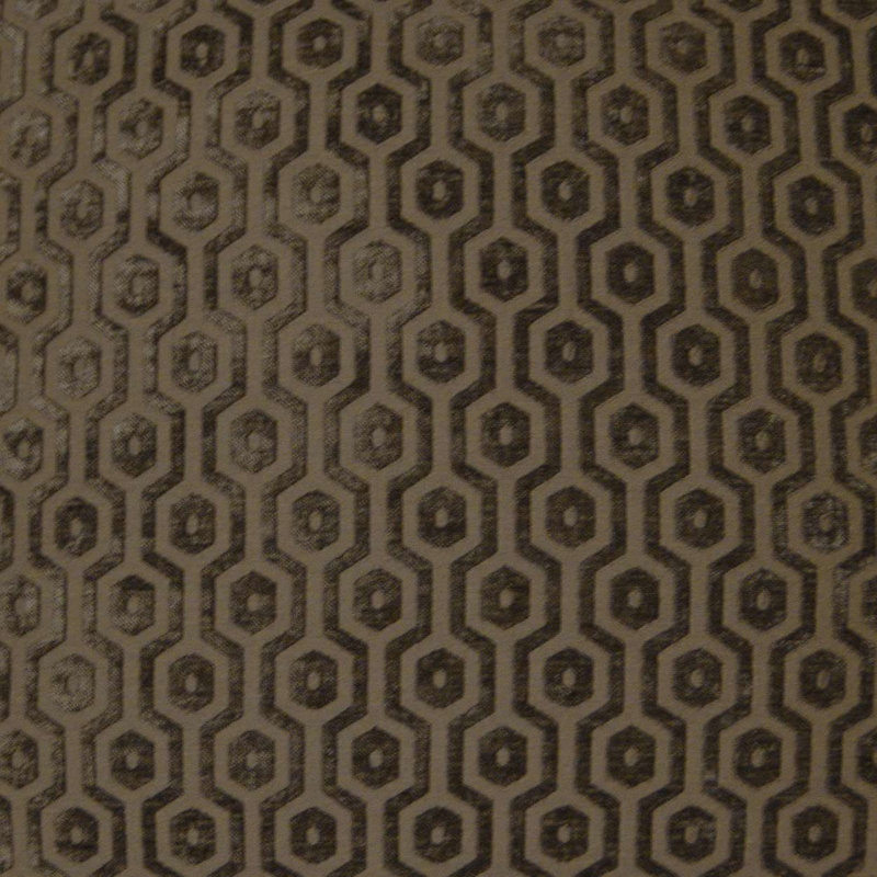 Seneca Pillow Cover & Insert, Mocha Geometric, Square 24"