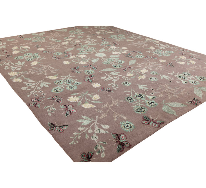 Classic Floral Area Rug, Rectangle 5' x 8'