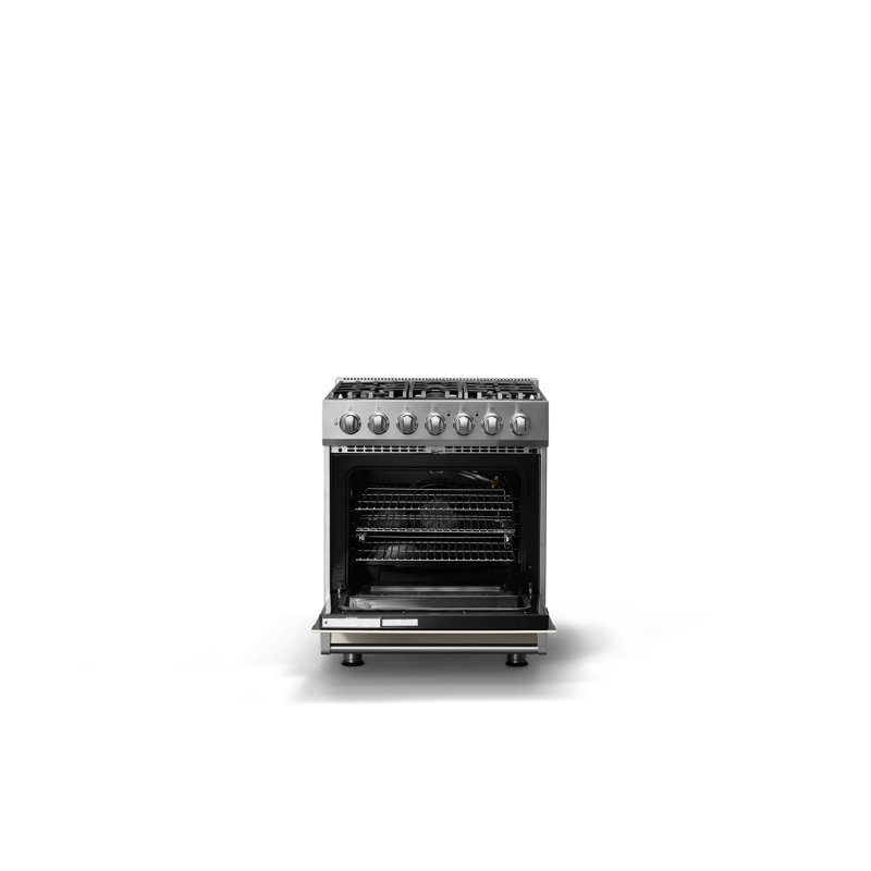 3 Series 30" Self-Cleaning Gas Range, Pure White, Liquid Propane, Gas