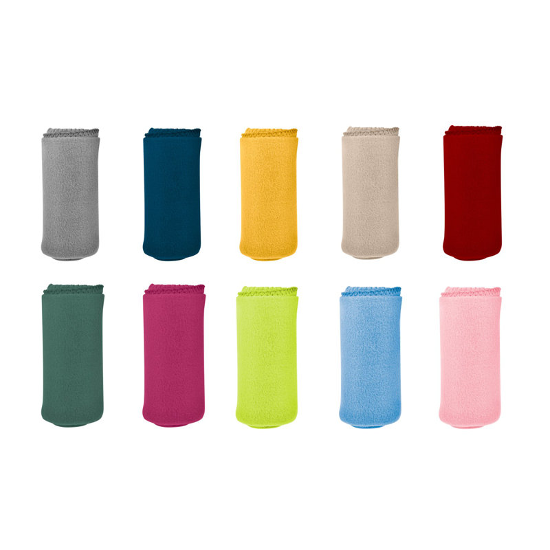 Jeté polaire 50 po x 60 po, Multi-couleur