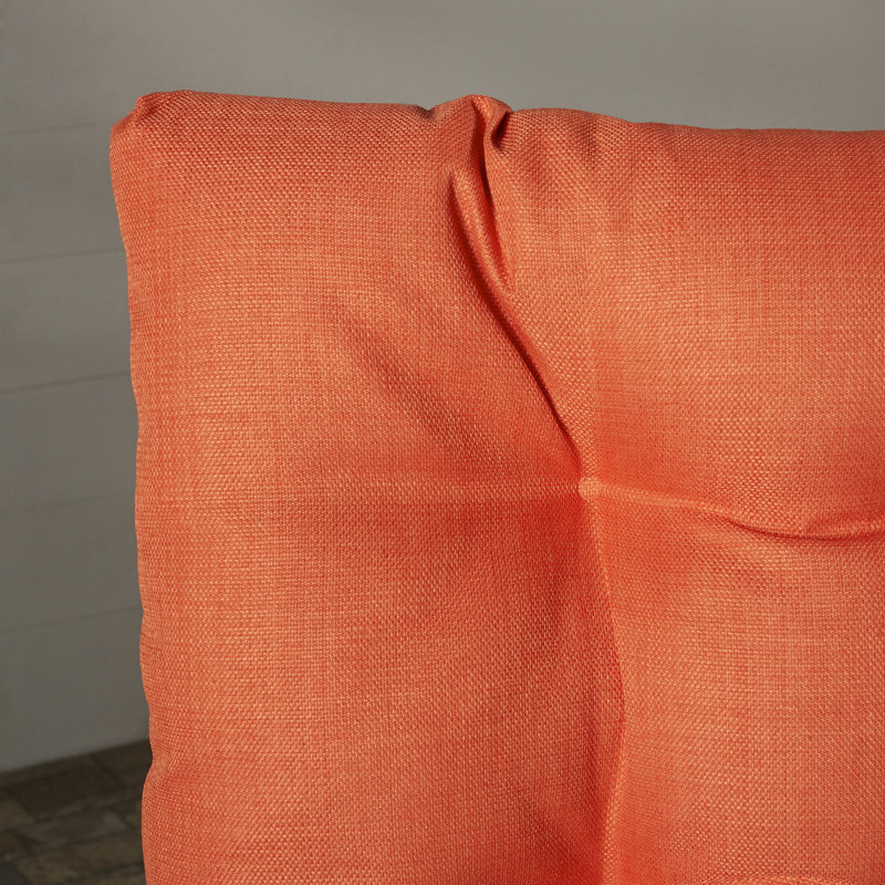 Outdoor 5'' Seat Cushion, Tangerine Dream