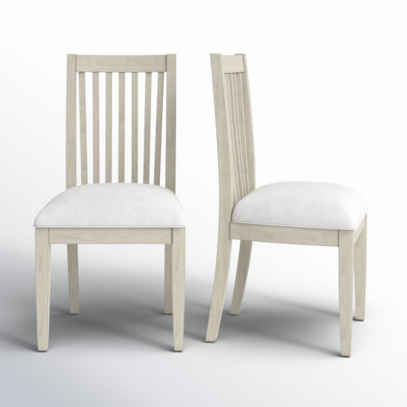 Chaise d'appoint Matthews en blanc cassé