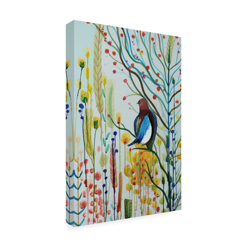 «Sous Les Branches», art par Sylvie Demers, H 24 po x l 16 po x P 2 po