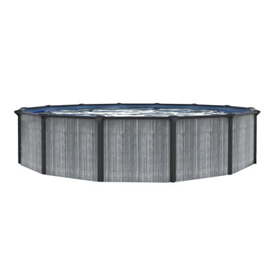 San Pedro 52-in Deep Above Ground Steel Wall Swimming Pool Package