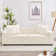 Makassar 89.37'' Chenille Square Armrest Couch Sofa