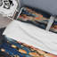 Ensemble de housse de couette rose et bleu-101244026
