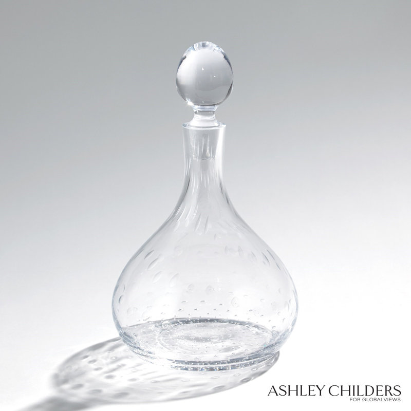 Hamish Decanter-Clear Seeded, Clear