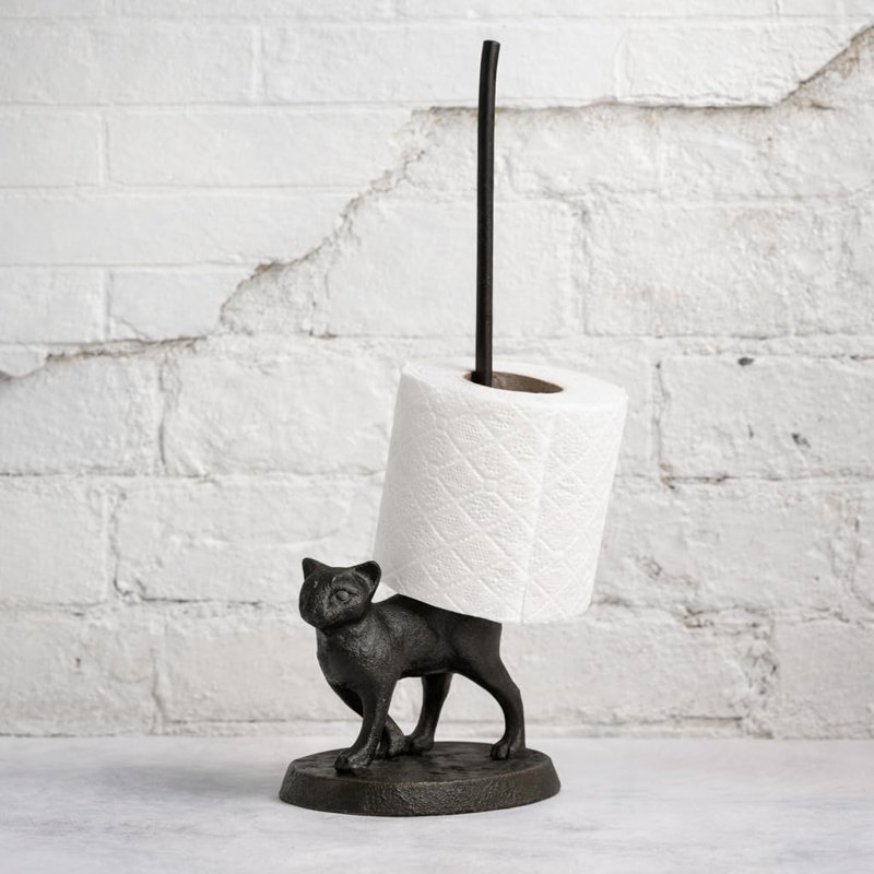 Kareem Free Standing Toilet Paper Holder
