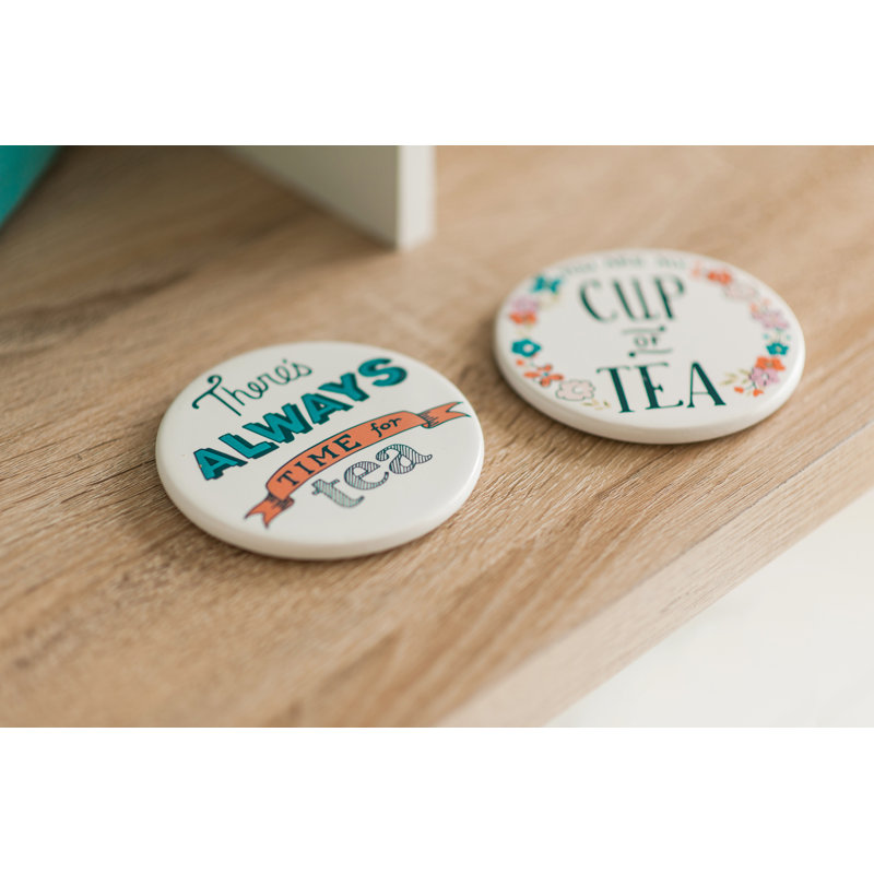 Stoneware Round 1 Piece Coaster