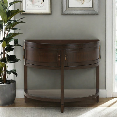 American Country Style Solid Wood Console Table