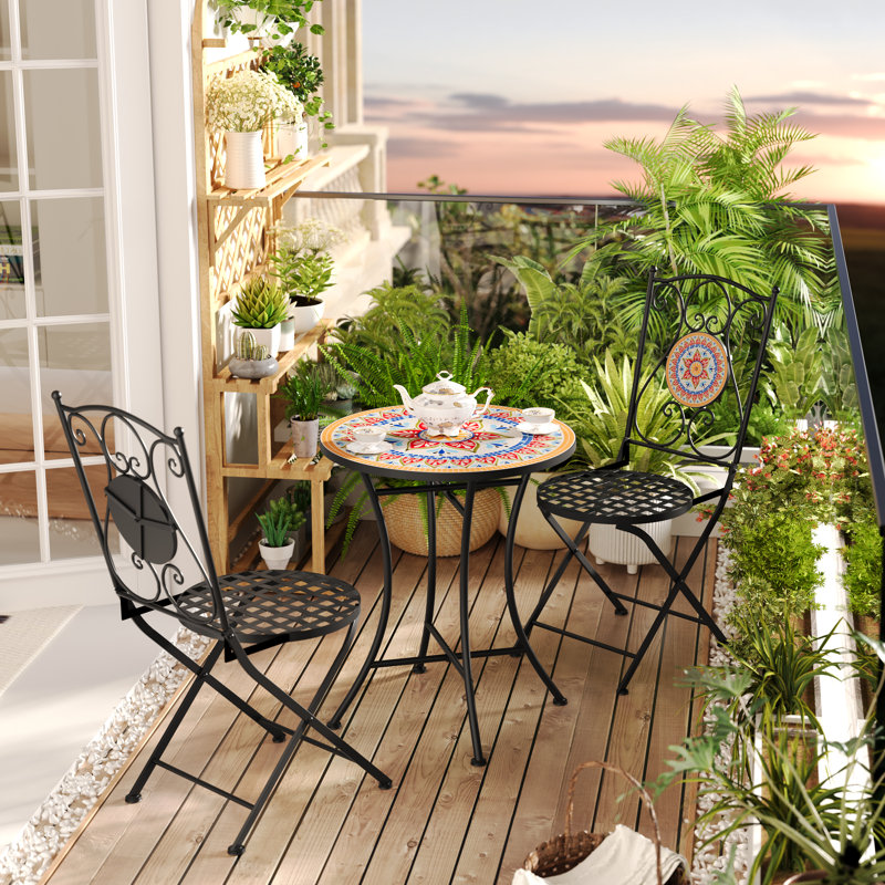 Grigore Outdoor Conversation Set
