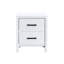 Table de chevet 2 tiroirs Morris G0093-N - blanc-1380550182