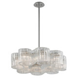 Circo 8 - Light Unique / Statement Wagon Wheel Chandelier