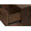 Table d'appoint moderne en noyer avec tiroir de rangement pour chambre à coucher et salon | Idée de cadeau-961700113