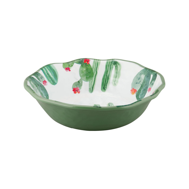 Gabor Desert Cactus Melamine Salad Bowl