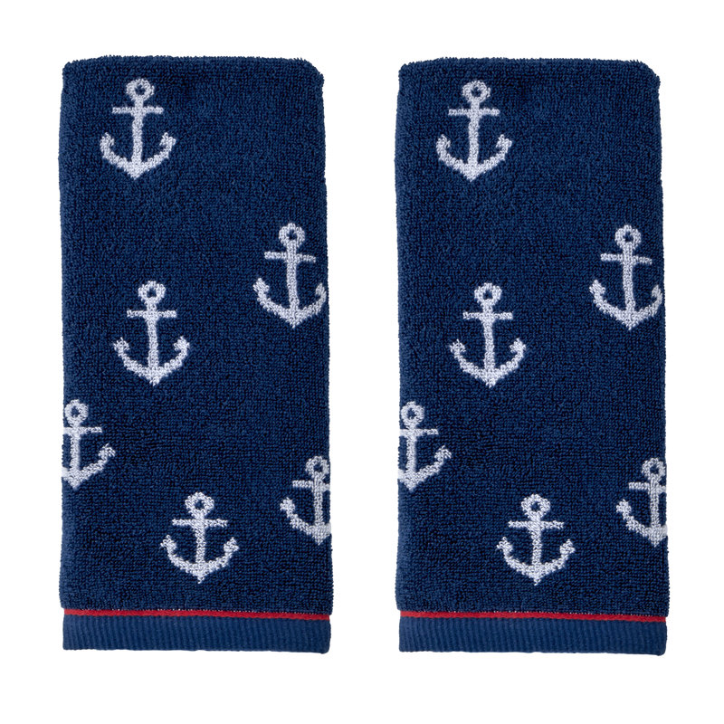 ANCHOR JACQUARD HAND-NAVY