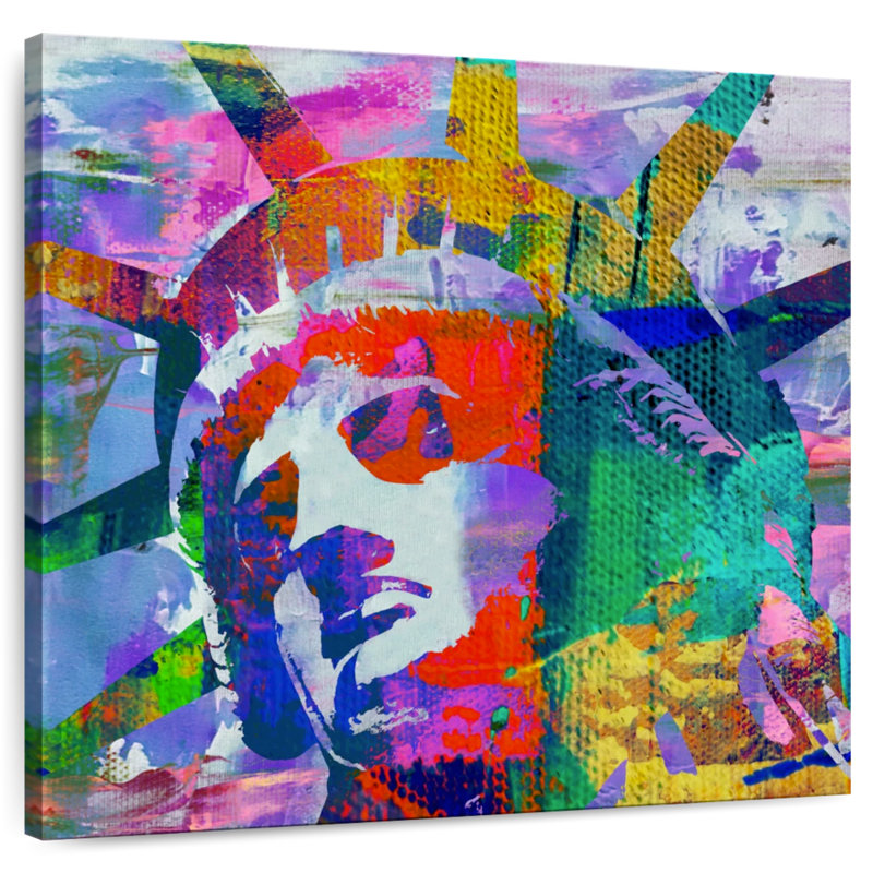 Retro Liberty III, 16" H x 16" W