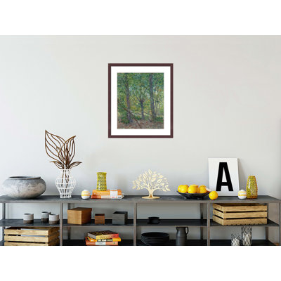 «Trees» par Vincent van Gogh, impression giclée sur cadre