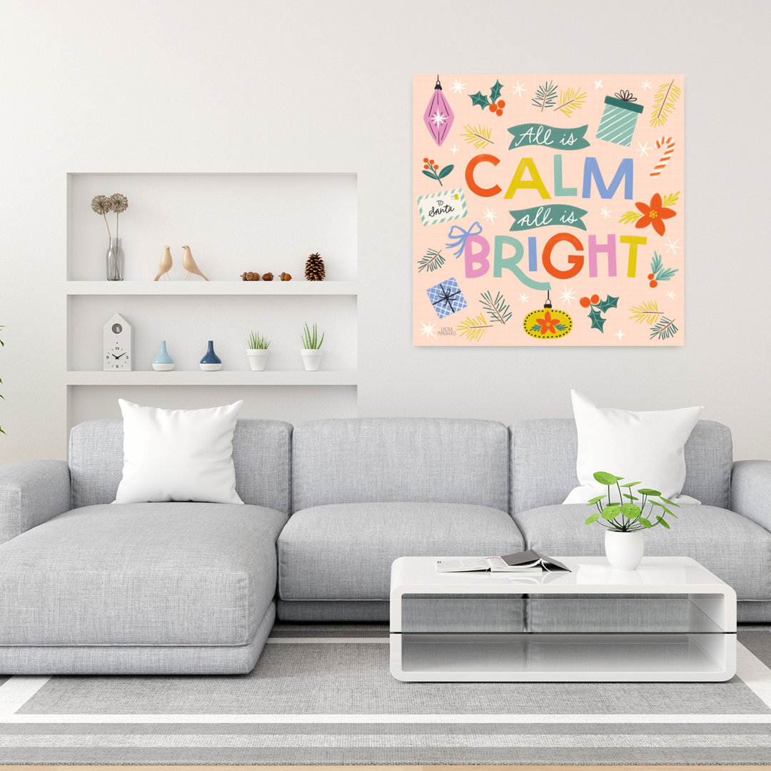 Contemporary Art Contemporary Poinsettia Flower Art