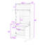 Buffet multifonctionnel avec garde-manger et rangement-1144966615